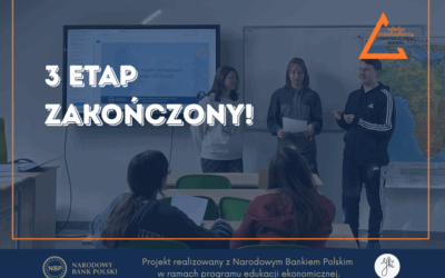 Z&nbsp;radością ogłaszamy zakończenie III etapu warsztatów w&nbsp;ramach projektu „Młodzi przedsiębiorcy odkrywają Świat Biznesu”!