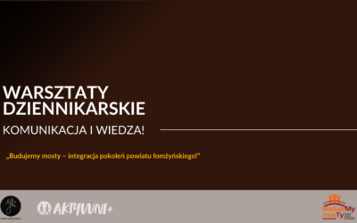  „Głos Pokoleń” – międzypokoleniowe warsztaty dziennikarskie, które łączą doświadczenie i&nbsp;świeże spojrzenie