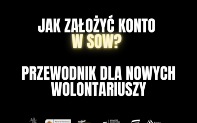 Jak założyć konto w&nbsp;Systemie Obsługi Wolontariatu?